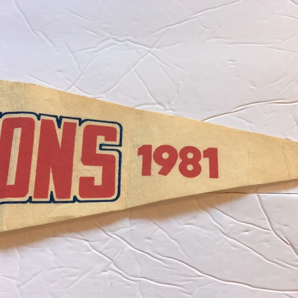Vintage 1981 World Series Champion Yankees